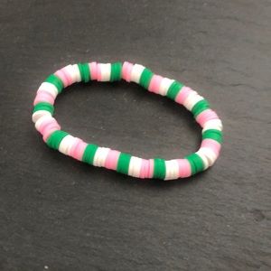 Handmade watermelon bracelet
